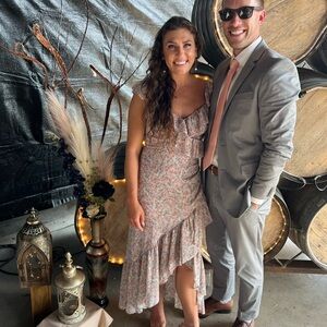 ASTR THE LABEL Mahalia Floral Sweetheart Dress